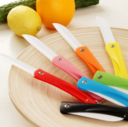 Folding Ceramic Knife for Fruit Vegetable